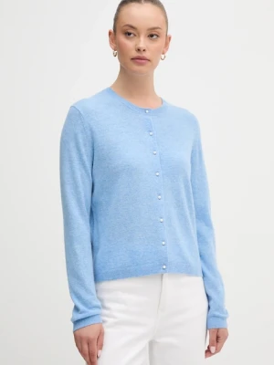 United Colors of Benetton sweter damski kolor niebieski lekki 1002D501U
