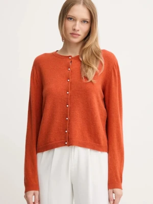 United Colors of Benetton sweter damski kolor pomarańczowy lekki 1002D501U