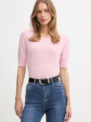 United Colors of Benetton sweter damski kolor różowy lekki 1002D10D2