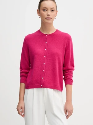 United Colors of Benetton sweter wełniany damski kolor różowy lekki 1002D501U