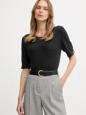 United Colors of Benetton sweter damski kolor szary lekki 1002D10D2