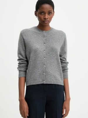 United Colors of Benetton sweter wełniany damski kolor szary lekki 1002D501U