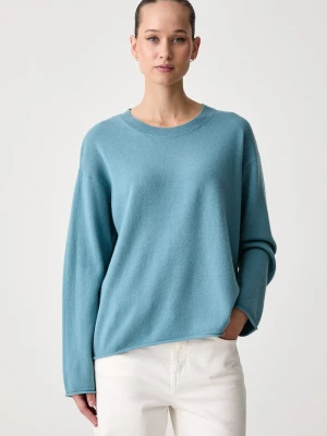 United Colors of Benetton sweter damski wełniany z dodatkiem kaszmiru
