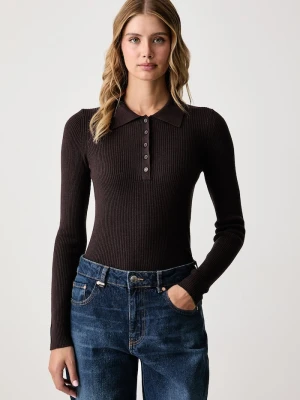 United Colors of Benetton sweter damski z dodatkiem wełny