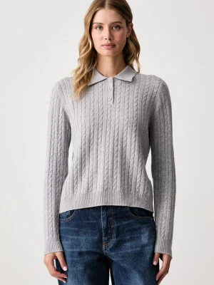 United Colors of Benetton sweter damski z dodatkiem wełny