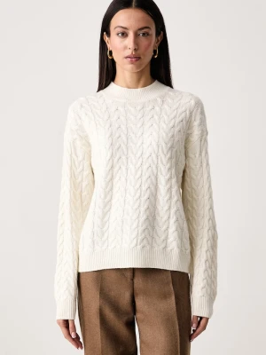 United Colors of Benetton sweter damski z dodatkiem wełny