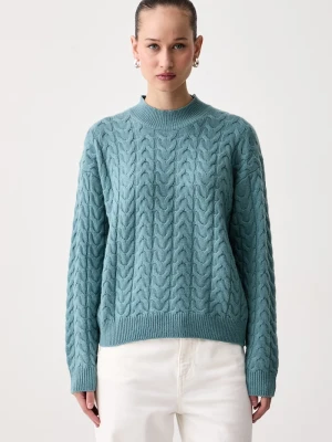 United Colors of Benetton sweter damski z dodatkiem wełny