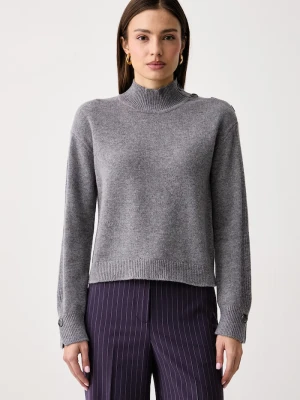 United Colors of Benetton sweter damski z dodatkiem wełny