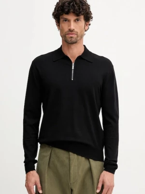 United Colors of Benetton sweter męski kolor czarny lekki 110XU301L