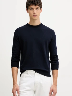 United Colors of Benetton sweter męski kolor granatowy lekki 110XU10A5
