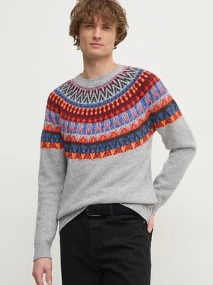 United Colors of Benetton sweter męski kolor szary 1144K108V