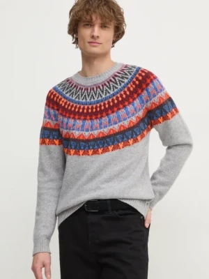 United Colors of Benetton sweter męski kolor szary 1144K108V