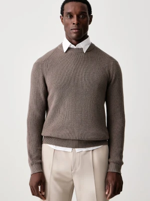United Colors of Benetton sweter męski z dodatkiem wełny