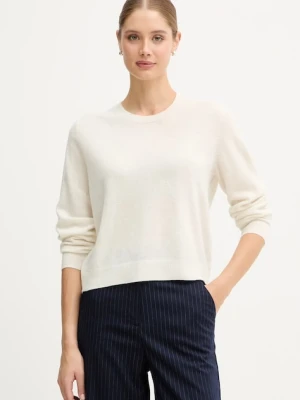 United Colors of Benetton sweter wełniany damski kolor beżowy 1002D10BG