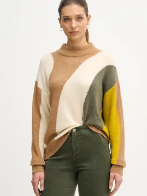 United Colors of Benetton sweter z dodatkiem wełny