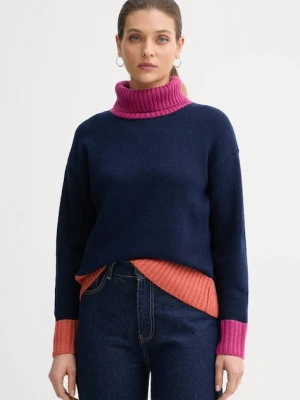 United Colors of Benetton sweter z dodatkiem wełny