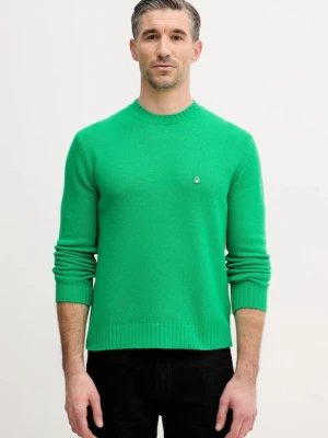 United Colors of Benetton sweter z dodatkiem wełny