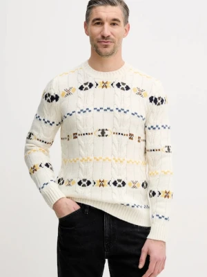 United Colors of Benetton sweter z dodatkiem wełny