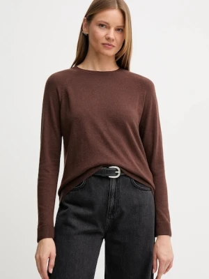 United Colors of Benetton sweter z domieszką wełny damski kolor szary 1035D1P17