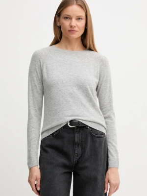 United Colors of Benetton sweter z domieszką wełny damski kolor szary 1035D1P17