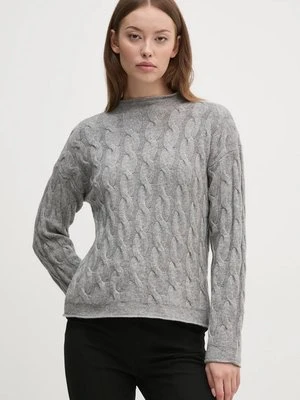 United Colors of Benetton sweter z domieszką wełny damski kolor szary 1335D2467