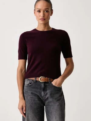 United Colors of Benetton sweter z krótkim rękawem damski wełniany