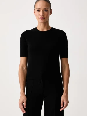United Colors of Benetton sweter z krótkim rękawem damski wełniany
