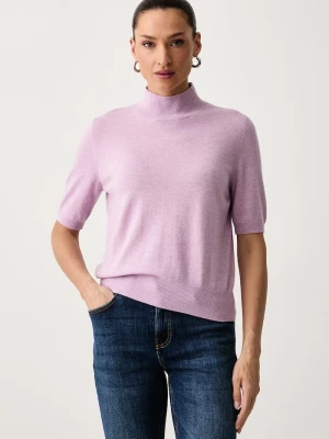 United Colors of Benetton sweter z krótkim rękawem damski z wełną