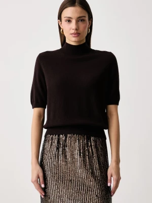 United Colors of Benetton sweter z krótkim rękawem damski z wełną