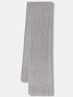 United Colors of Benetton szalik wełniany kolor szary gładki 1002DU01E
