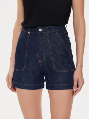 United Colors Of Benetton Szorty jeansowe 42CLD9015 Granatowy Regular Fit