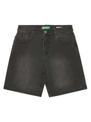 United Colors Of Benetton Szorty jeansowe 44LGC9048 Szary Regular Fit
