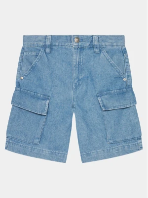 United Colors Of Benetton Szorty jeansowe 4AD7C902I Niebieski Relaxed Fit