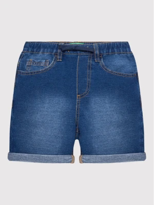 United Colors Of Benetton Szorty jeansowe 4BAYC900L Granatowy Regular Fit