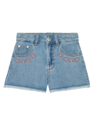 United Colors Of Benetton Szorty jeansowe 4UTPC9049 Niebieski Regular Fit