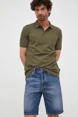 United Colors of Benetton szorty jeansowe męskie kolor niebieski