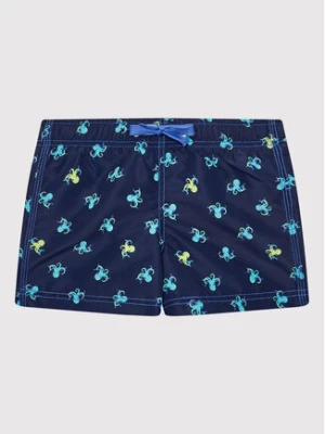 United Colors Of Benetton Szorty kąpielowe 52J40X00B Granatowy Regular Fit