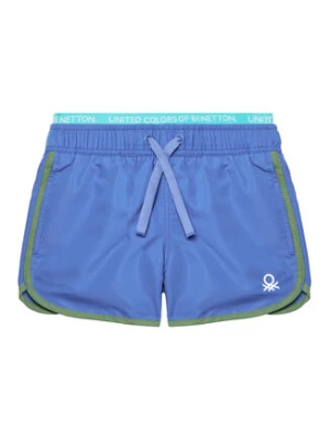 United Colors Of Benetton Szorty kąpielowe 5JD00X00R Niebieski Regular Fit