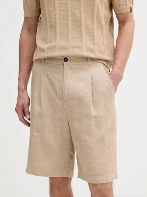 United Colors of Benetton szorty lniane