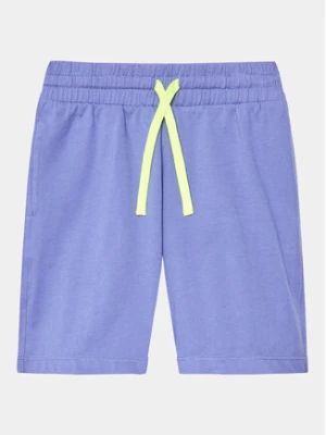 United Colors Of Benetton Szorty materiałowe 3096G9016 Fioletowy Regular Fit