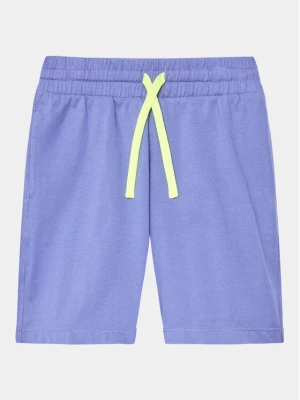 United Colors Of Benetton Szorty materiałowe 3096G9016 Fioletowy Regular Fit