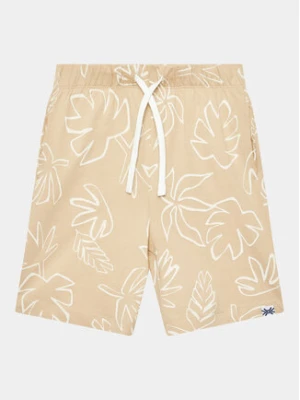 United Colors Of Benetton Szorty materiałowe 34D3C902B Beżowy Regular Fit