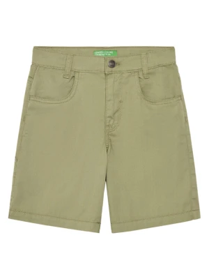 United Colors Of Benetton Szorty materiałowe 47RGC902U Zielony Regular Fit