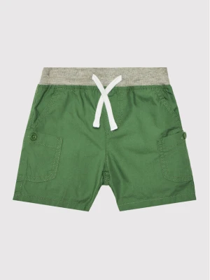 United Colors Of Benetton Szorty materiałowe 4AC7G900I Zielony Regular Fit