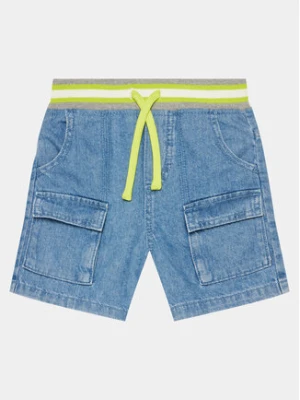 United Colors Of Benetton Szorty materiałowe 4AD7G901O Niebieski Regular Fit