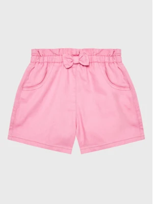 United Colors Of Benetton Szorty materiałowe 4RISG900W Różowy Regular Fit