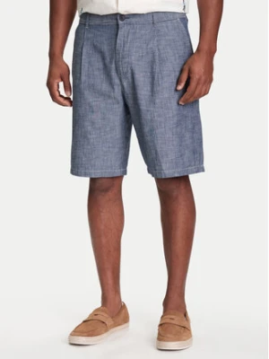United Colors Of Benetton Szorty materiałowe 4XGBU9015 Niebieski Regular Fit