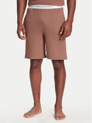 United Colors Of Benetton Szorty piżamowe 30964900D Beżowy Regular Fit
