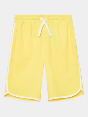 United Colors Of Benetton Szorty sportowe 3BL0C901R Żółty Regular Fit