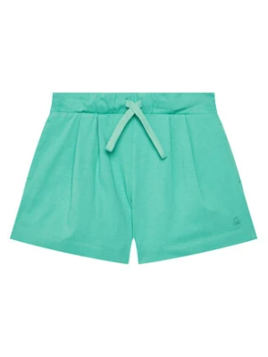 United Colors Of Benetton Szorty sportowe 3BL0C903I Zielony Regular Fit
